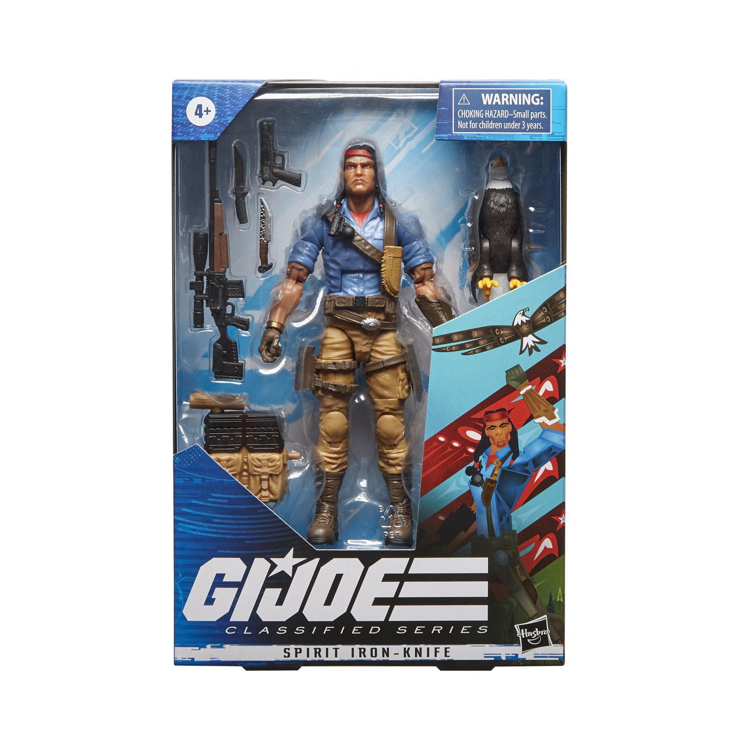 G.I. Joe Classified Series Series Spirit Iron-Knife Action Figure 36  Collectible Toy With Accessories Custom Package Art - Walmart.ca