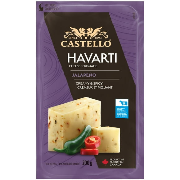 Castello Havarti Jalapeno Cheese, 200 g