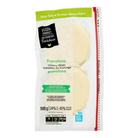 Your Fresh Market Provolone Cheese Slices (Value Pack)