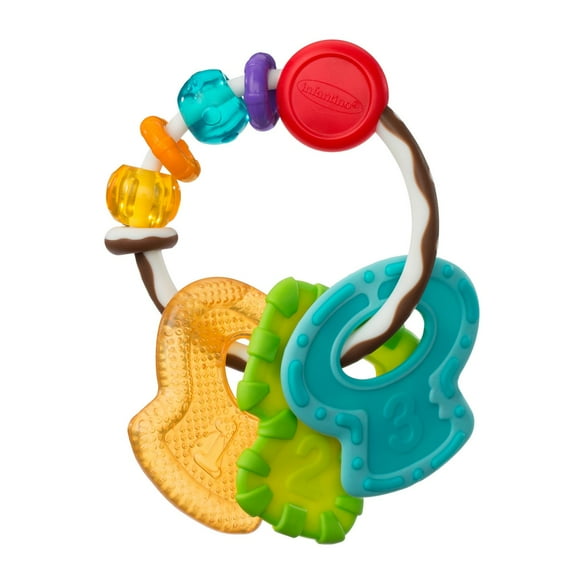 Infantino Cool and Chew Teether Keys Set, 6 months and up