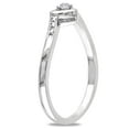 thumbnail image 2 of Miabella Diamond Accent Sterling Silver Heart-Shaped Promise Ring, 2 of 4