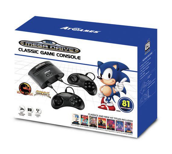 Sega mega drive flashback store classic hd game console