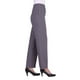 Pantalons chinés ultra doux Alia pour femmes à jambe droite et à taille élastique – image 2 sur 3