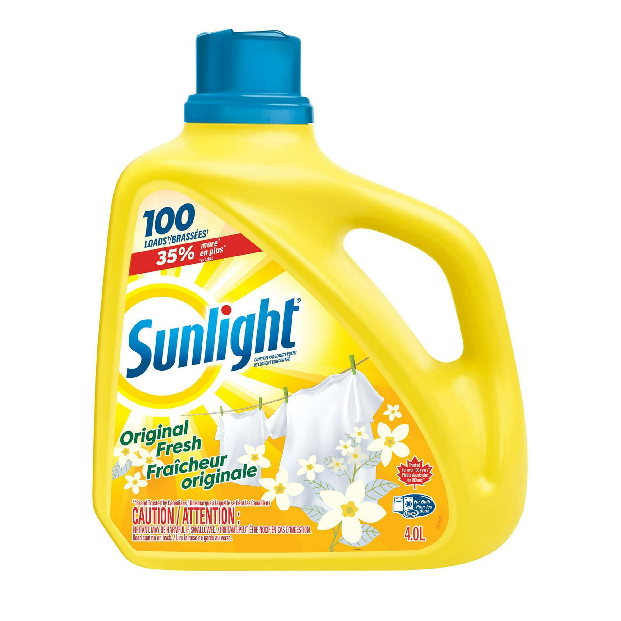 Sunlight Original Fresh 4L, 100wl, Sunlight Fraîcheur originale 4L 