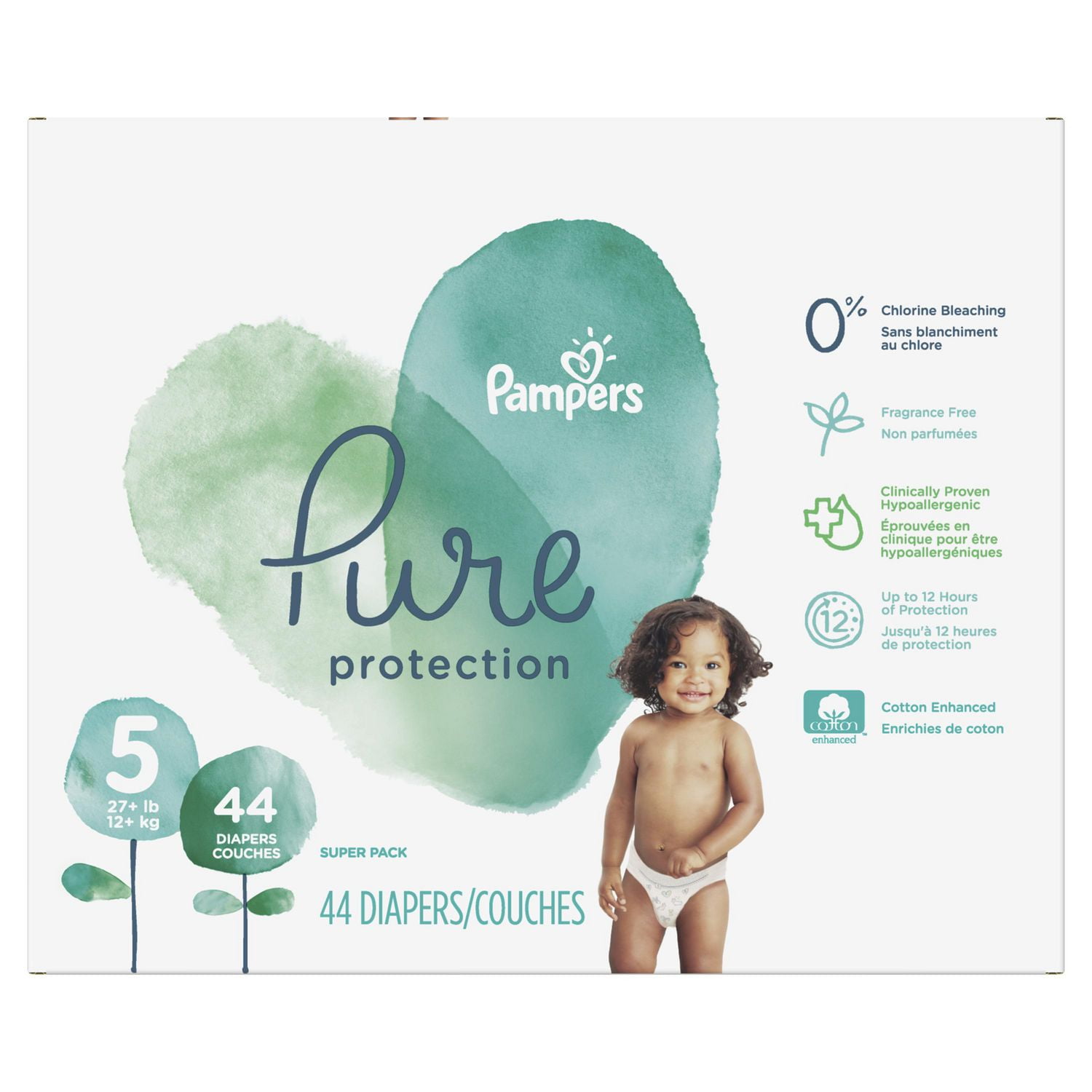 pampers pure canada