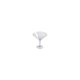 Vase en forme de verre de martini – image 2 sur 2