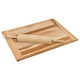 Planche à découper en bois d'érable canadien de Labell – ensemble boulanger : planche à pâtisserie et rouleau à pâte – image 1 sur 1