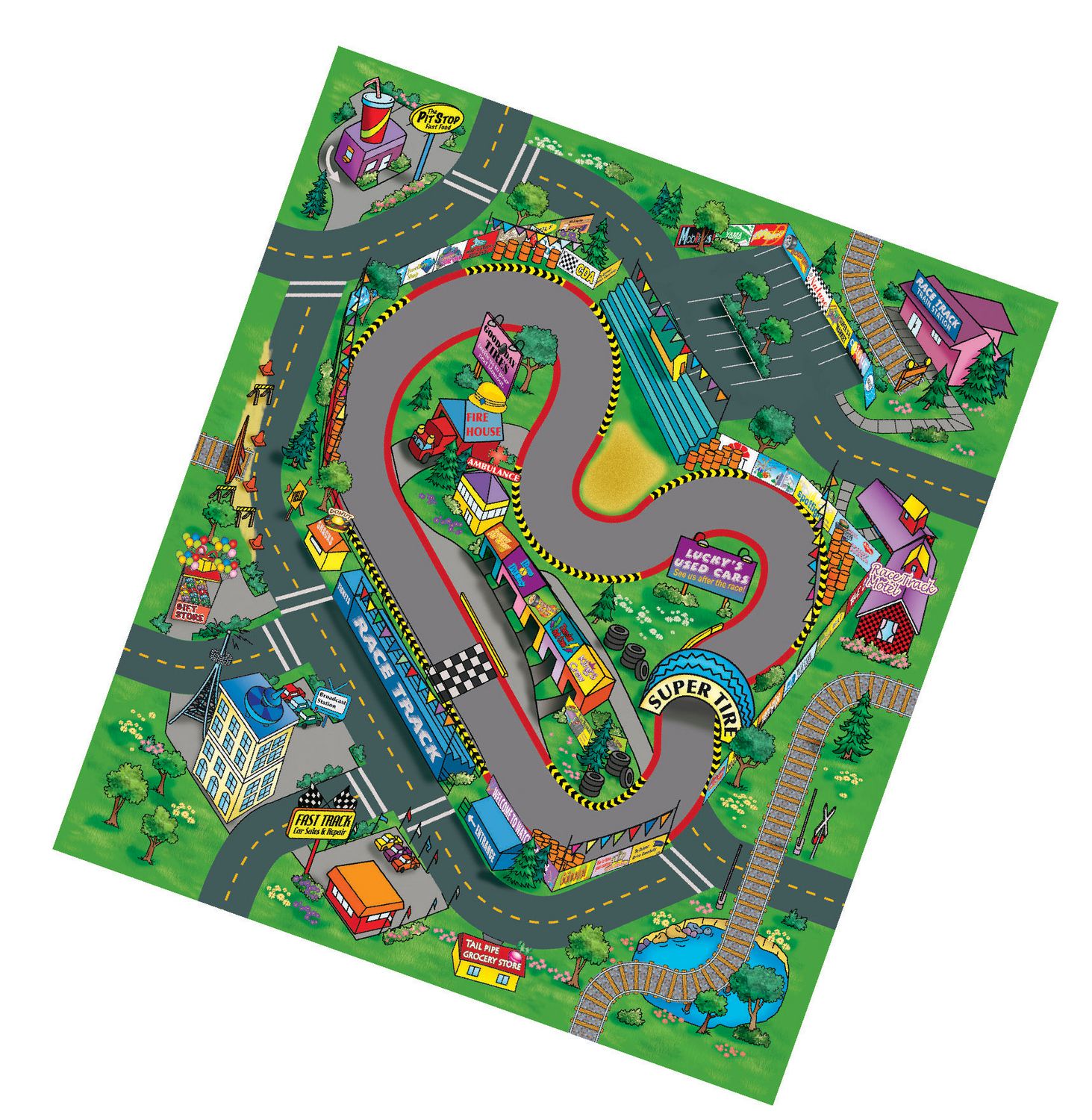 Adventure Wheels Playmat 70 X 80 Cm Walmart Canada