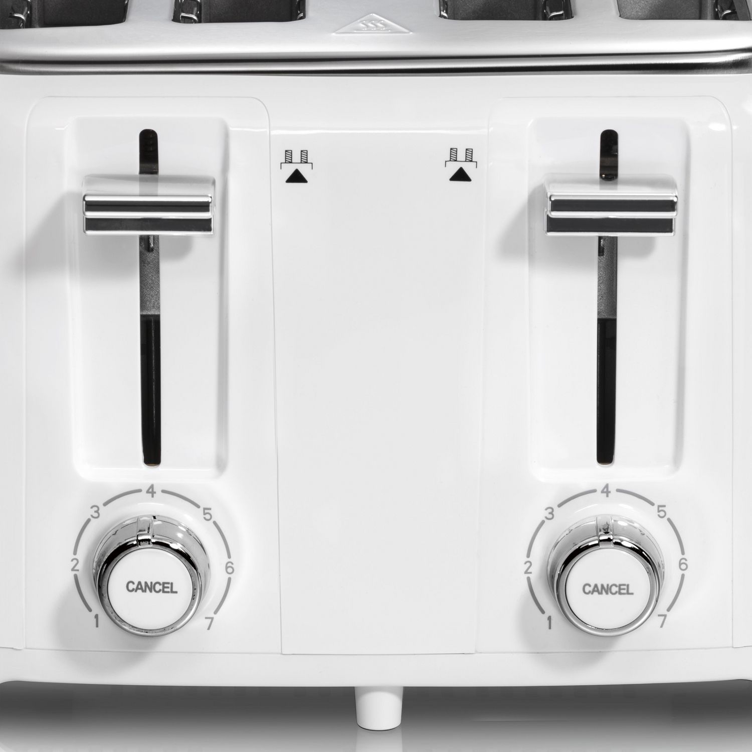 Hamilton Beach 4 Slice Toaster with Extra-Wide Slots, White- 24218