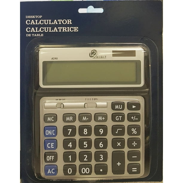 Calculatrice de table Walmart Canada à 12 chiffres