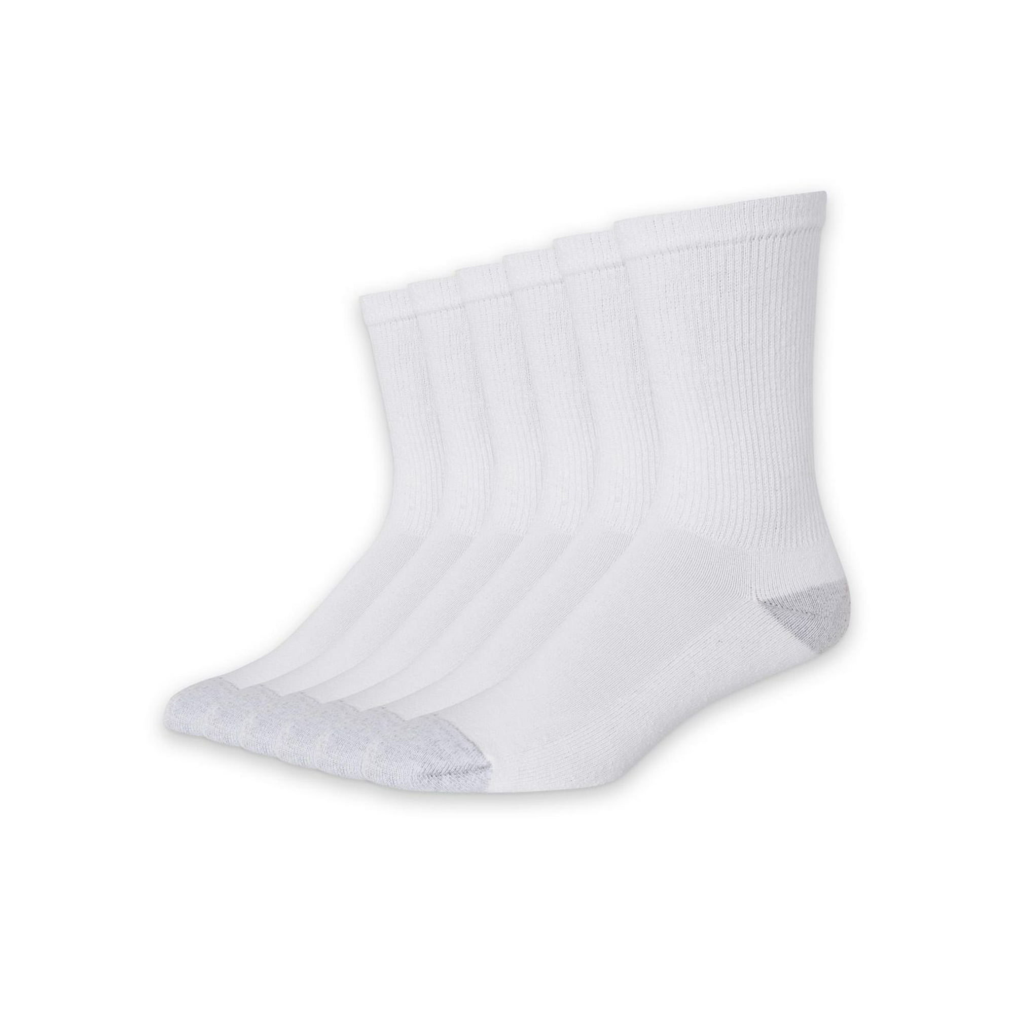 Under Armour Training White Cotton Low Cut 6-Pack Socks