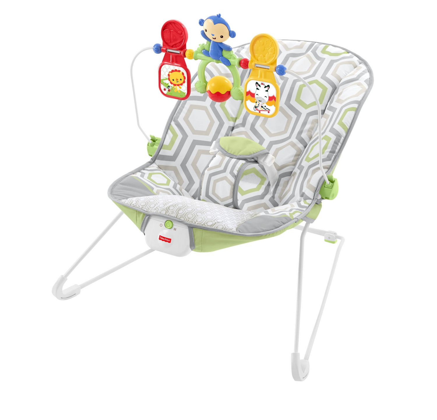 fisher price baby bouncer geo meadow