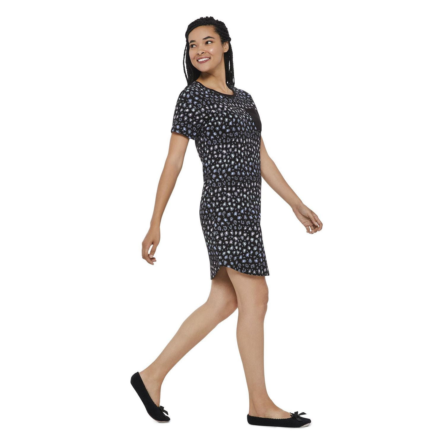 Chemise de nuit imprimée George pour femmes