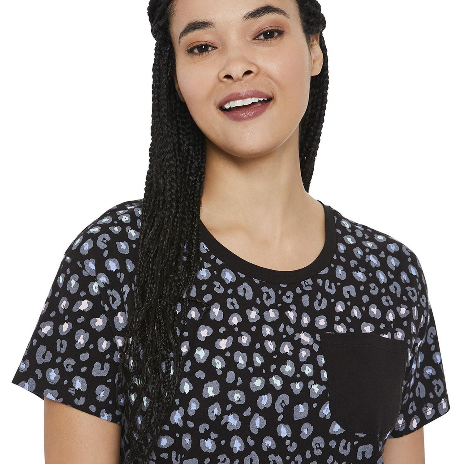 Chemise de nuit imprimée George pour femmes