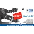 thumbnail image 3 of Hanes Men's 6 Pack Sport Cuts Crew Cushion Sock, 3 of 3