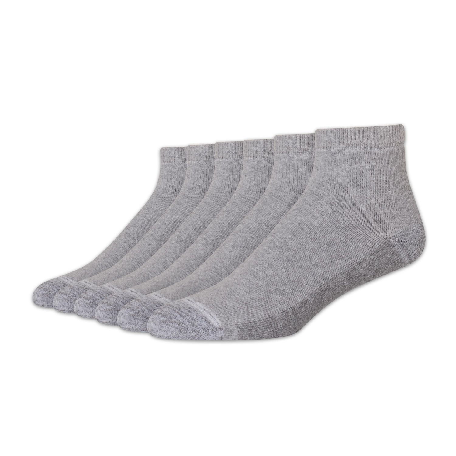 Hanes Men's 6 Pack Sport Cuts Ankle Socks, Sizes 6-12