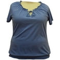 thumbnail image 1 of George short Sleeve Peasant Tee, 1 of 1