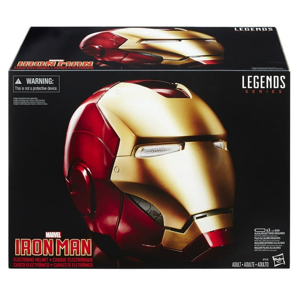 Casque électronique d'Iron Man Legends de Marvel