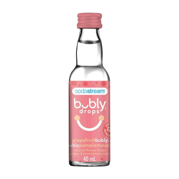SodaStream bubly drops Grapefruit, One 40ml bubly drops ™ bottle