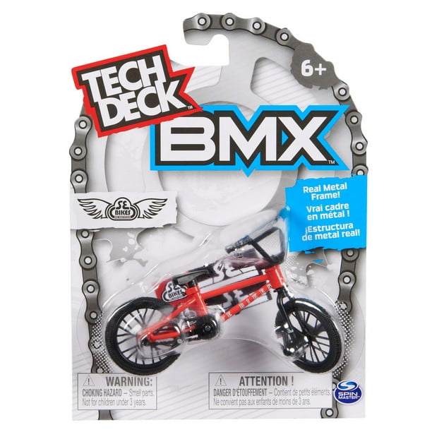  Tech Deck BMX Finger Bike Series 12-Replica Bike Real Metal  Frame, Moveable Parts for Flick Tricks Games (Styles Vary) : Toys & Games