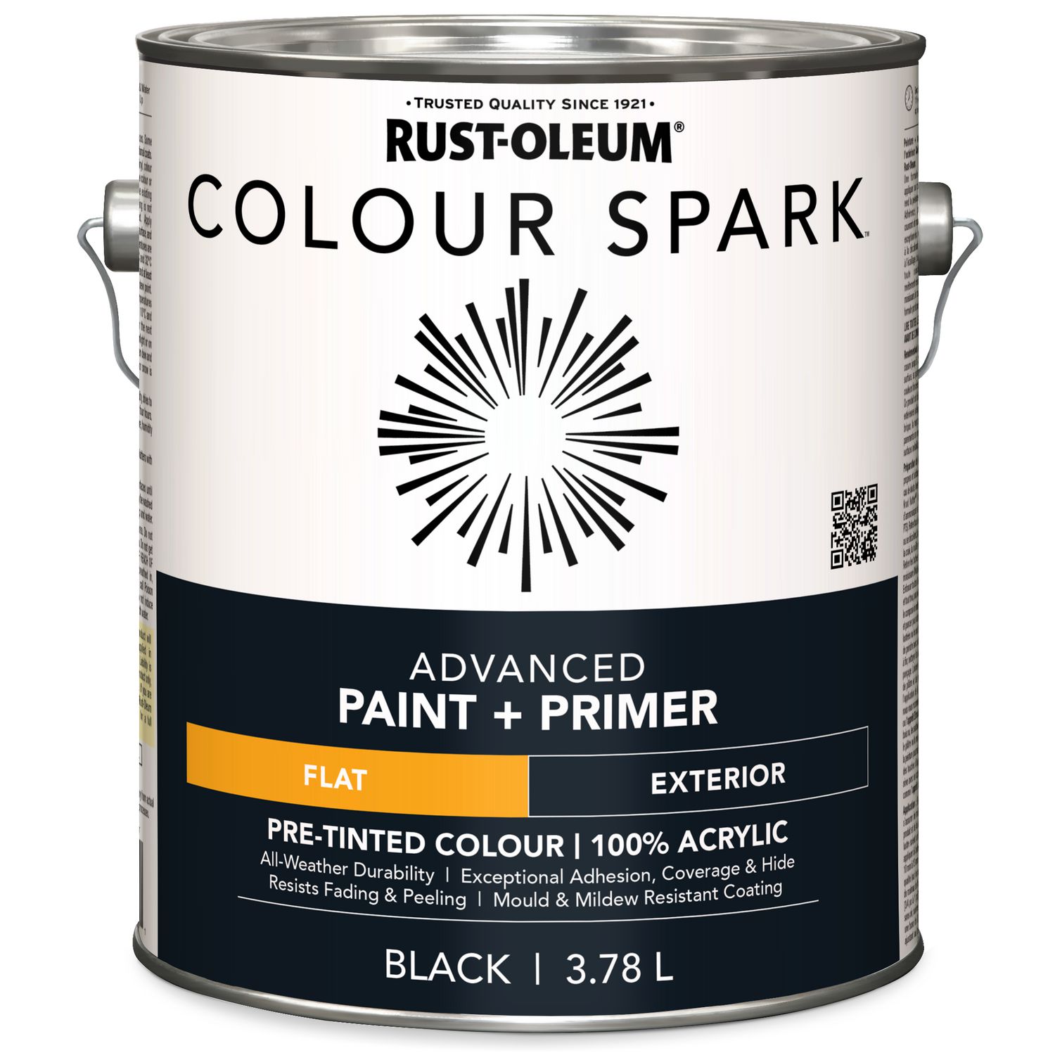 Beyond Paint 1631878 1 pint All-in-One Interior & Exterior Acrylic  Countertop Paint - Charcoal 