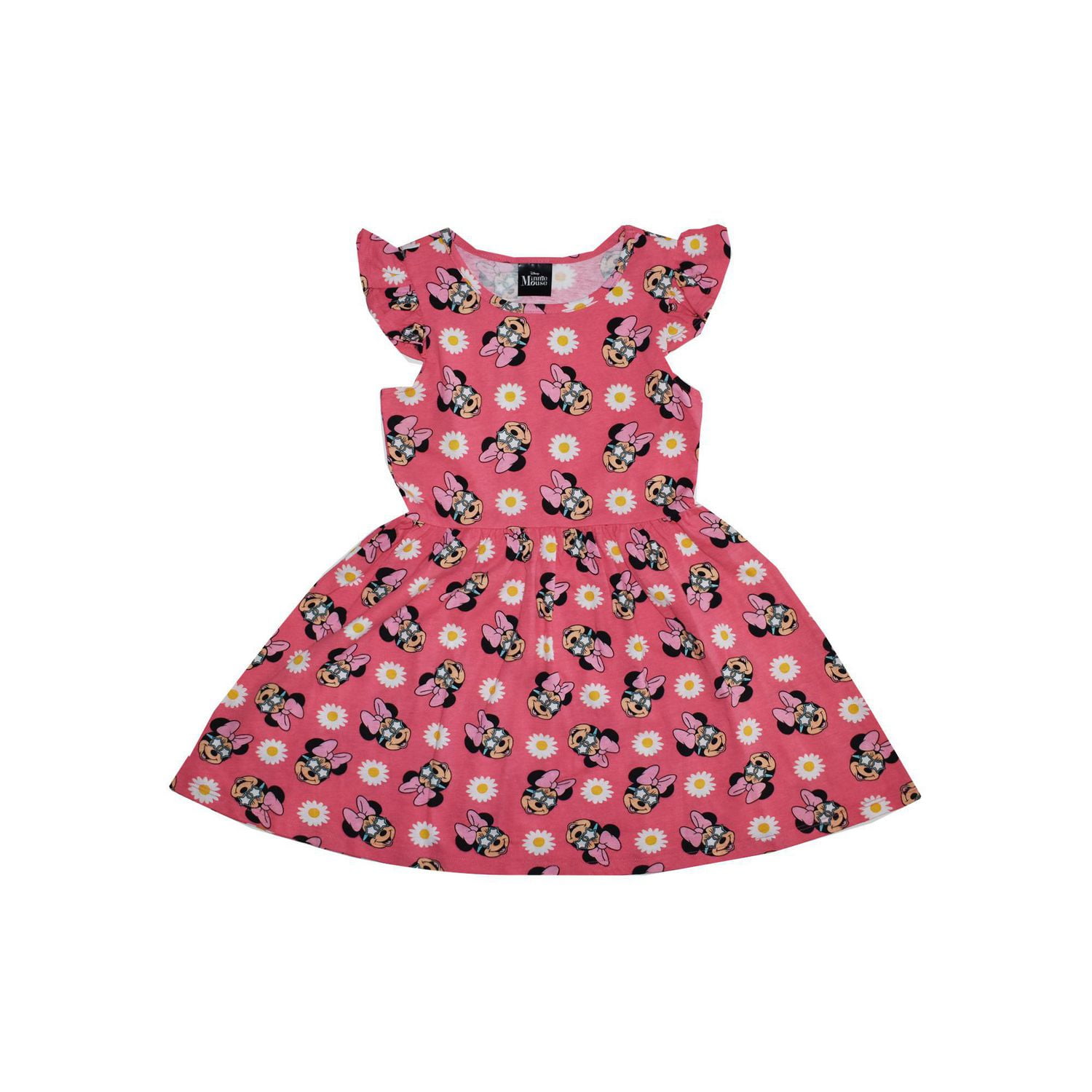 Girls Disney Minnie Flower Toss Dress | Walmart Canada