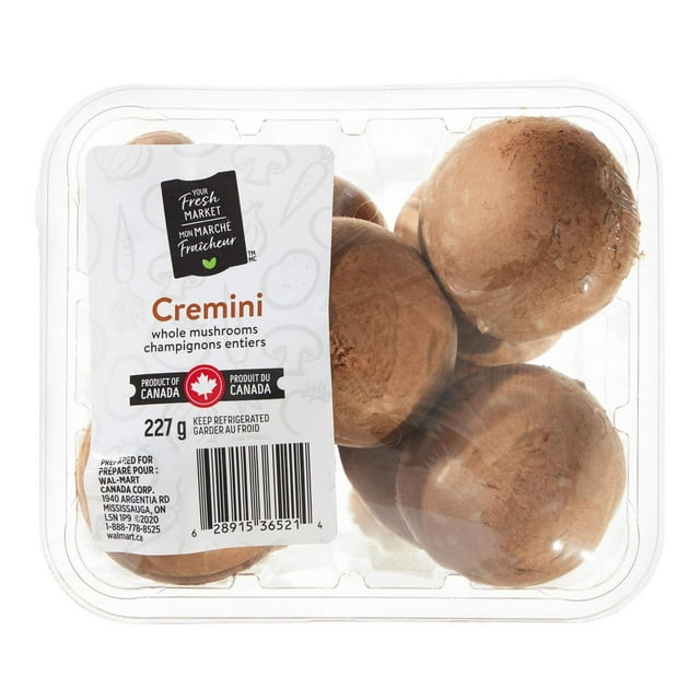 Champignons Cremini entiers de Mon marché fraîcheur 8 oz