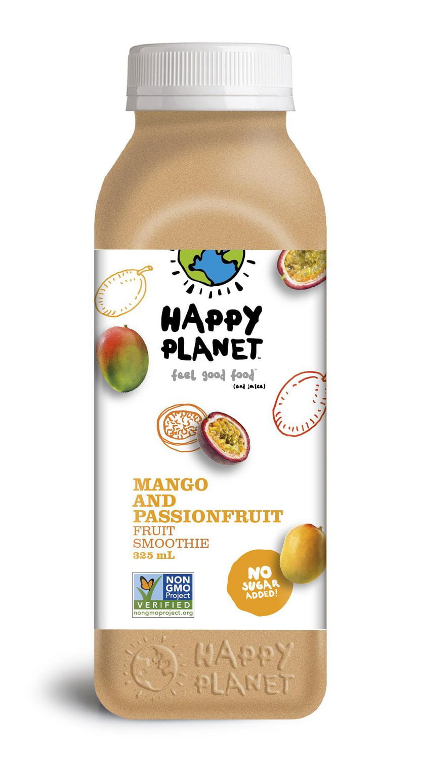 Happy Mango Passionfruit Fruit Smoothie Walmart Canada