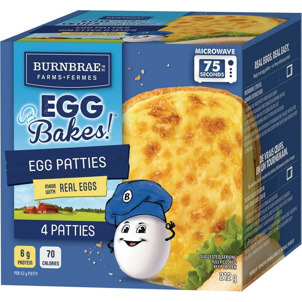 Burnbrae Farms EggBakes! Egg Patties Walmart.ca