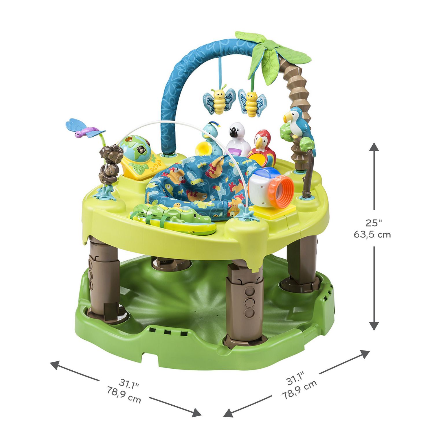Evenflo ExerSaucer Triple Fun Activity Saucer, Life in the Amazon