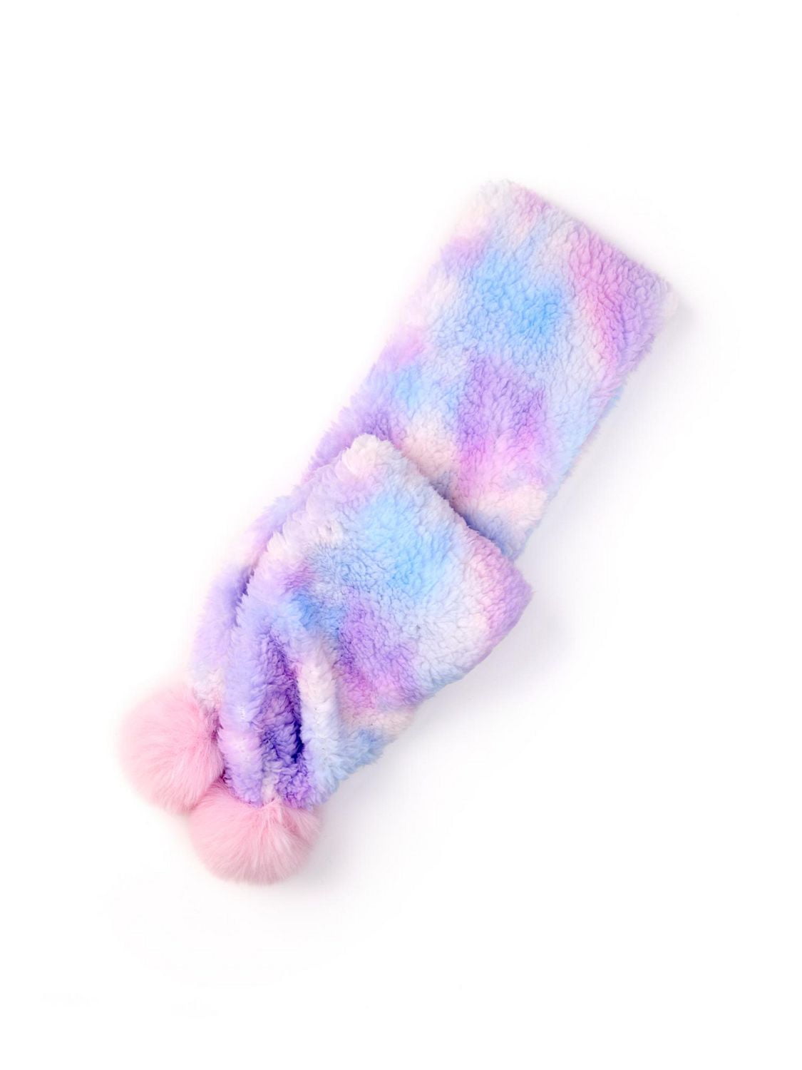 Rainbow Sugar Soft Sherpa Hat, Scarf, and Glove Set
