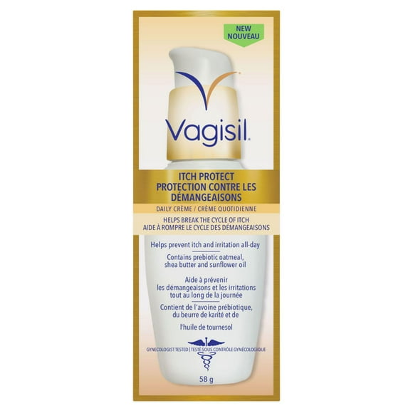 Vagisil Itch Protect Daily Crème, 58g