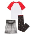 thumbnail image 2 of George Boys' Jersey Pajamas 3-Piece Set, 2 of 2