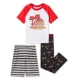 thumbnail image 1 of George Boys' Jersey Pajamas 3-Piece Set, 1 of 2