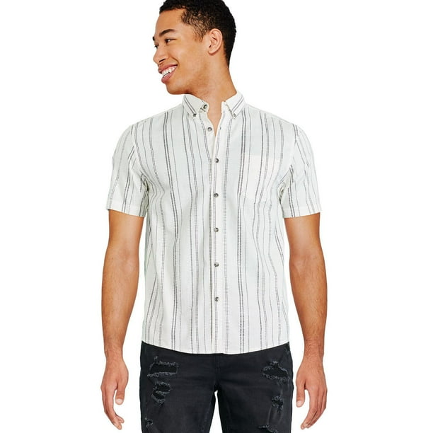 George Men's Short Sleeve Woven Shirt - Walmart.ca