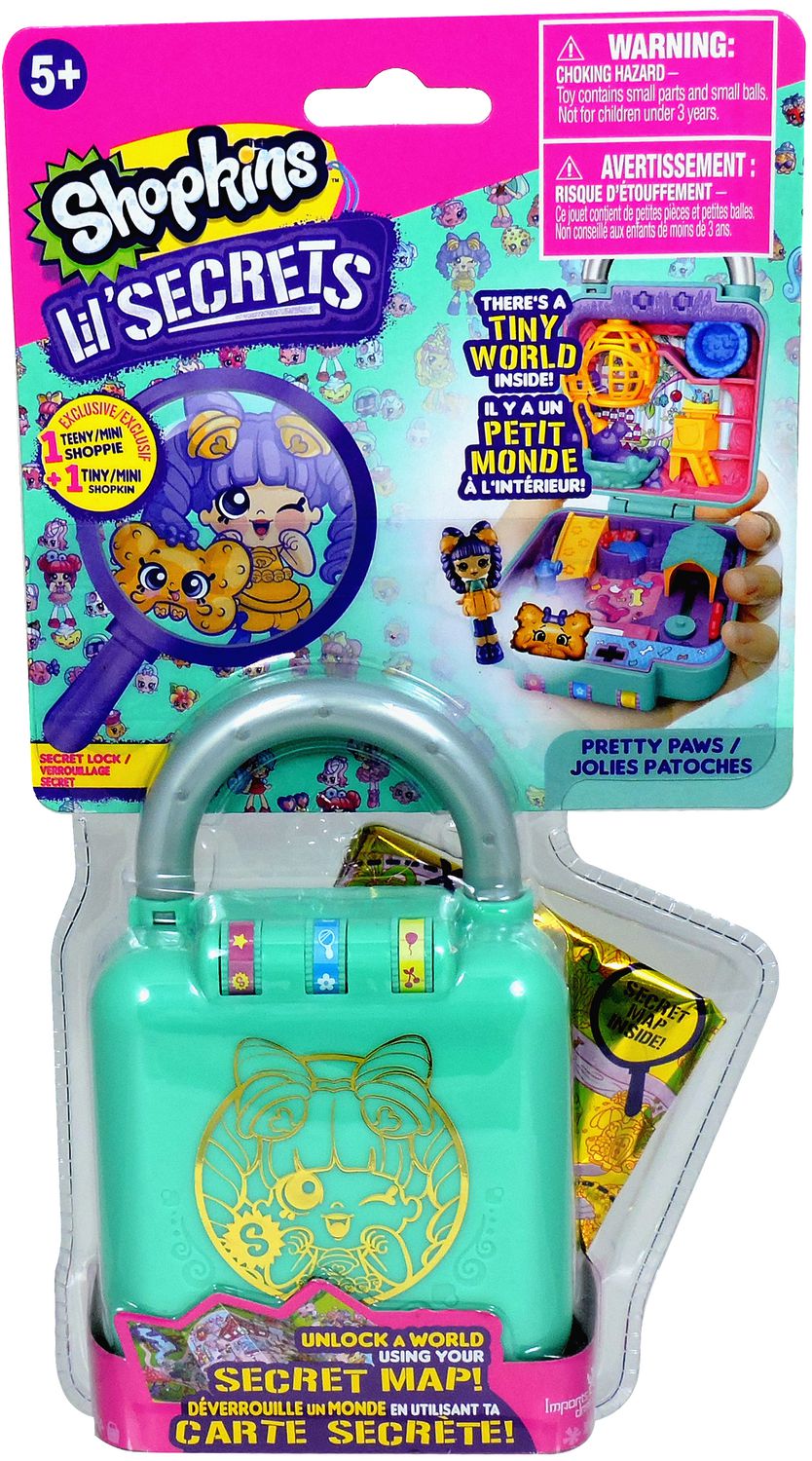 Shopkins lil hot sale secrets pretty paws