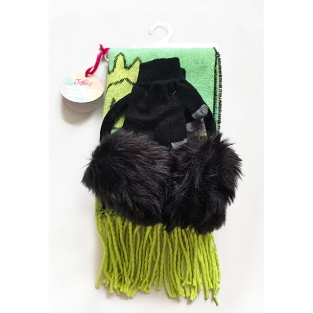 Justice Girls 3PC Earmuff, Scarf, and Glove Set Walmart.ca