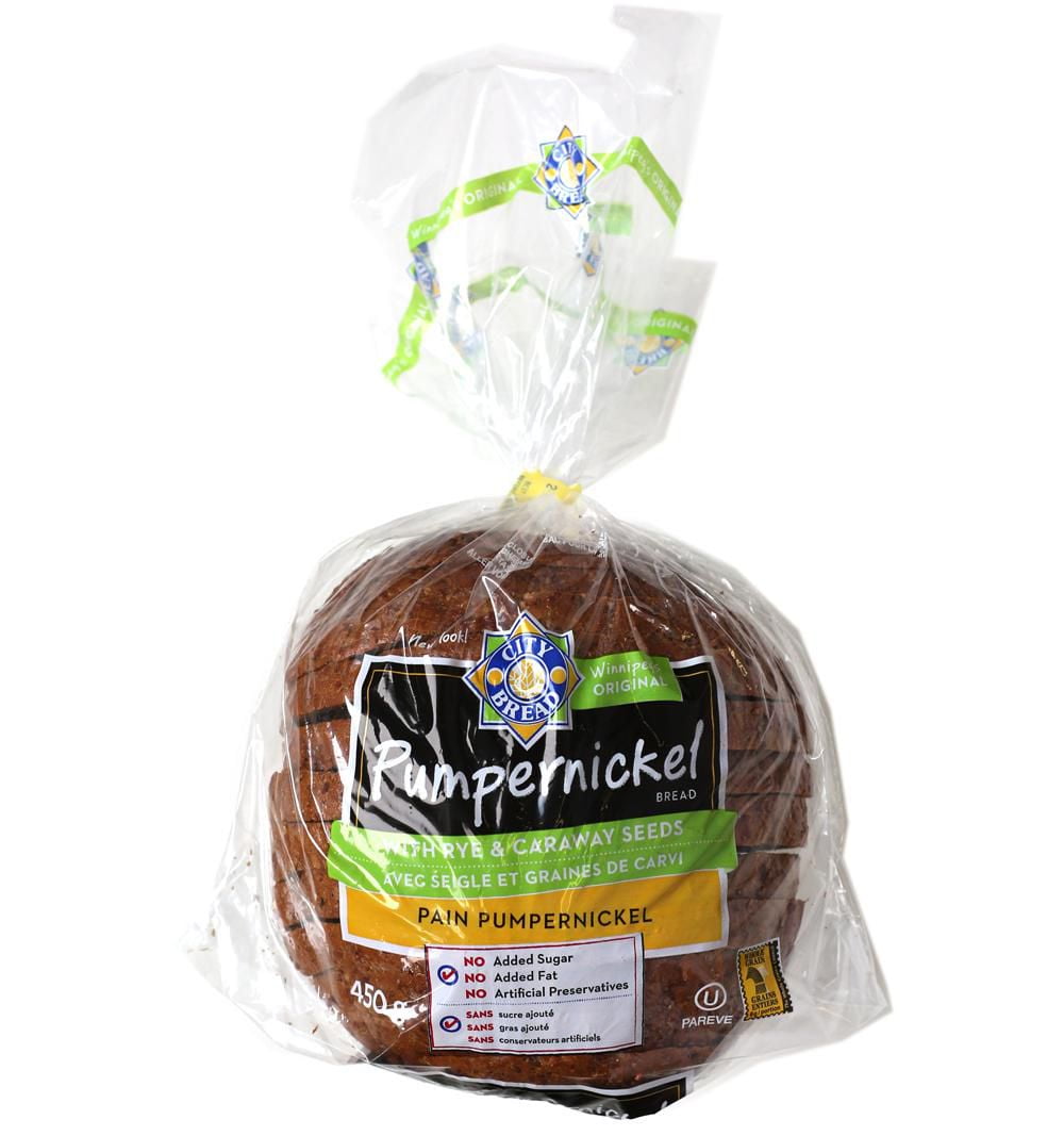 City Bread Pain Pumpernickel 450g