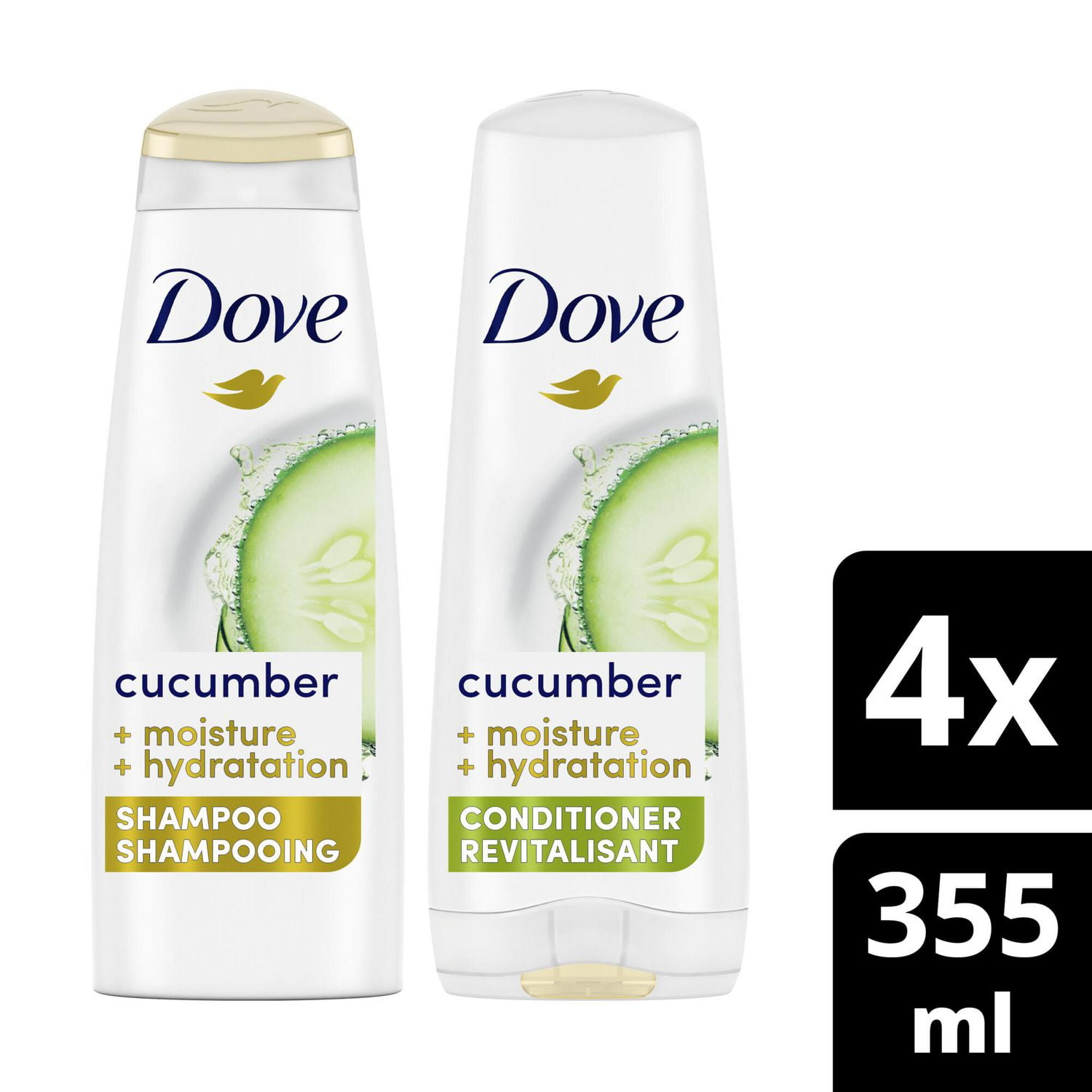 Dove Cool Moisture Shampoo and Conditioner Value Pack Walmart Canada