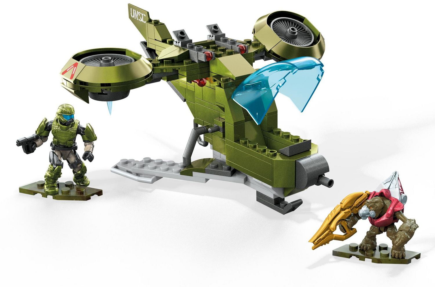 Mega Construx Halo UNSC Hornet Blitz Construction Set 207 Pieces Walmart