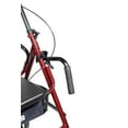 thumbnail image 2 of Drive Medical Blue Duet Dual Function Transport Wheelchair Rollator Rolling Walker, 2 of 4