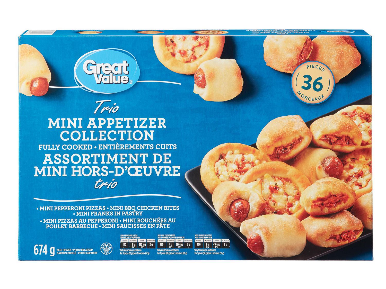 Great Value Mini Appetizer Collection Walmart Canada