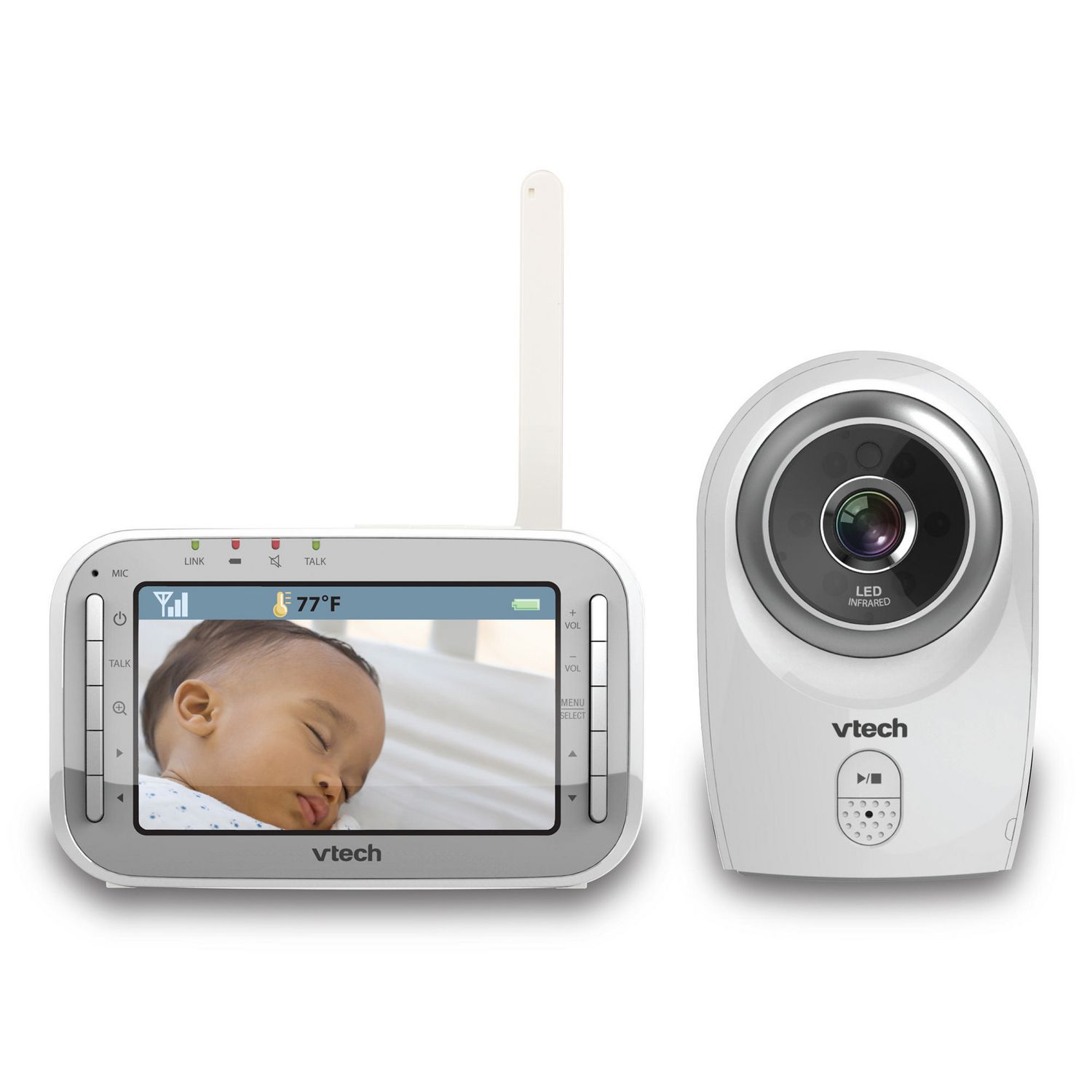 Moniteur de bébé audio et vidéo couleur Safe&SoundMD VM341 de VTech 