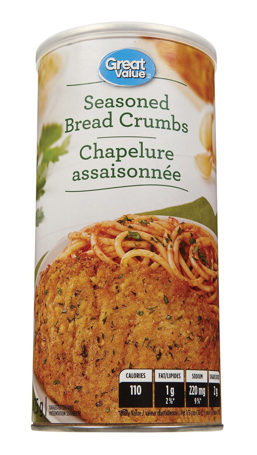 Great Value Seasoned Bread Crumbs Walmart Canada