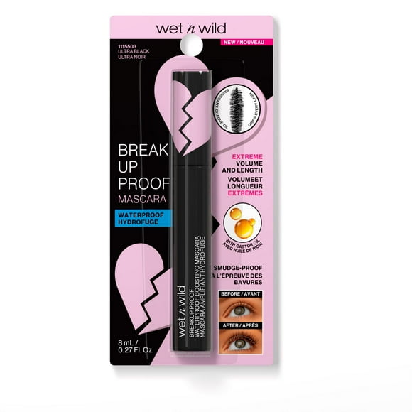 BREAKUP PROOF WATERPROOF BOOSTING MASCARA - ULTRA, waterproof mascara