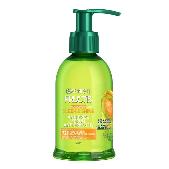 Garnier Fructis, Sleek & Shine Serum, 150 mL, Sleek & Shine Serum