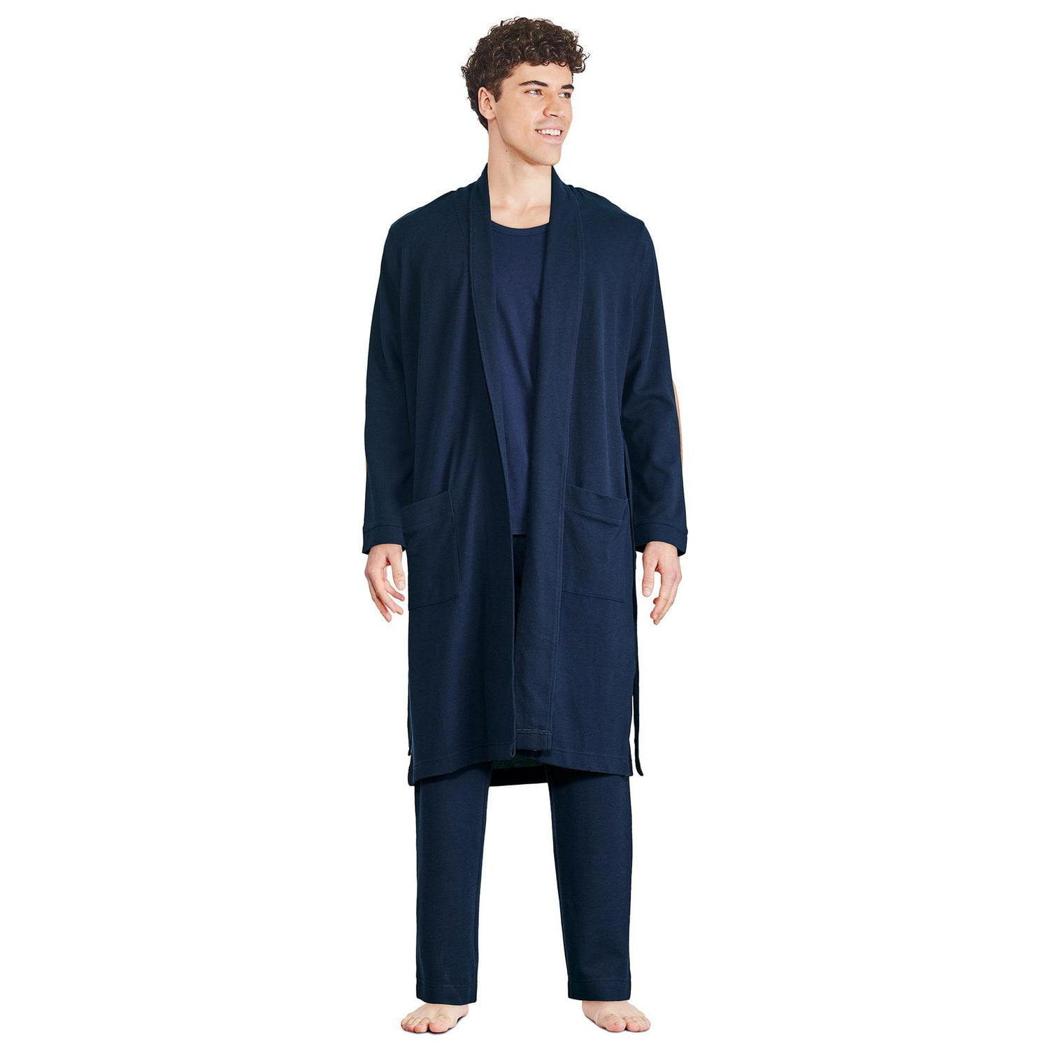 Sleep Therapy Men's Waffle Robe