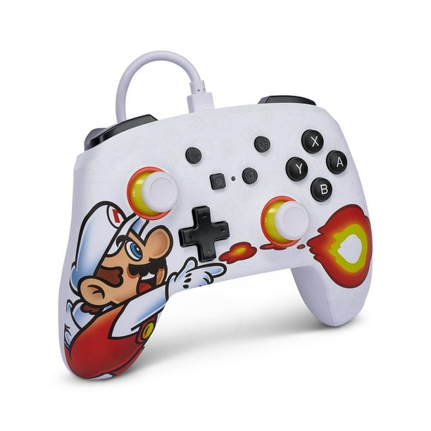 Manette de jeu filaire PowerA Enhanced Mario Punch pour Nintendo