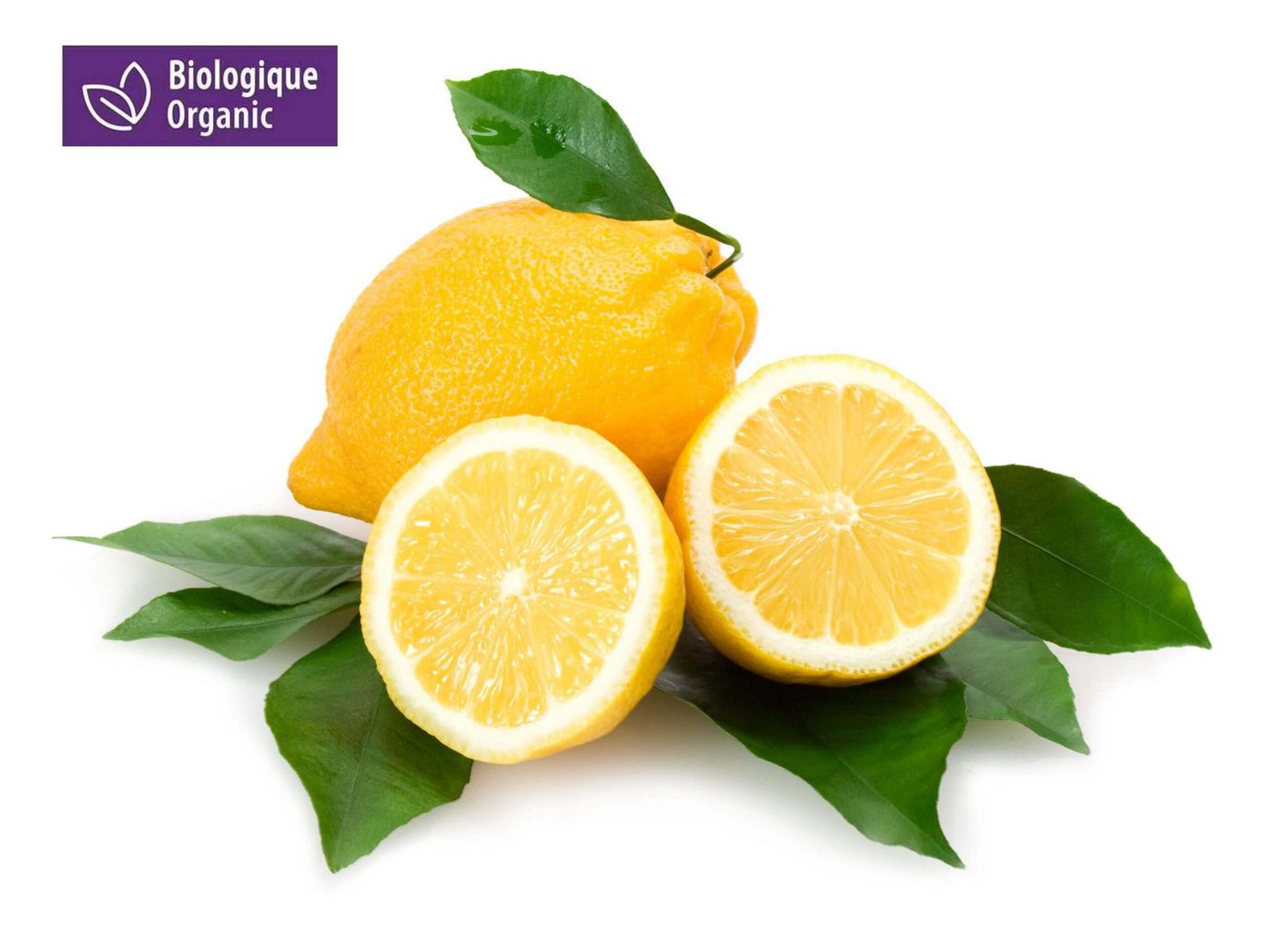 Citrons biologiques Mon marché fraîcheur Sac de 2 lb
