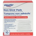 thumbnail image 1 of Equate Non-Stick Pads, Large, 3" x 4", 1 of 2